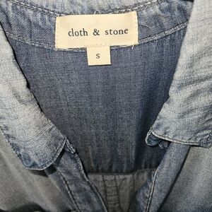 Cloth & Stone Denim Shirt Size S